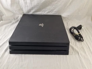 Sony PS4 Pro PlayStation 4 Console low 8.0 Firmware 1TB With Power Cable RARE - Picture 1 of 14