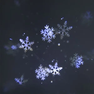 (Batteries Not Included))LED Snowflake Projector Stage Effect Light For Chris CS - Picture 1 of 12