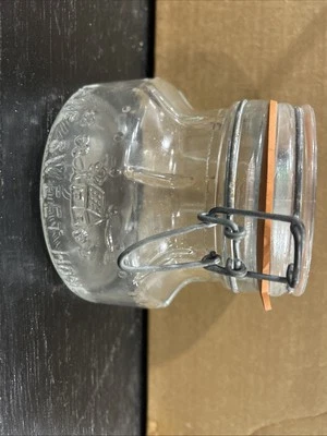 Tarro de almacenamiento y conservación de artículos de regalo Crownford hecho en Italia 1978 1 pinta Foto 1 de 4