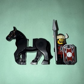 Lego Minifigure Shadow Knight Vladek Knight's Kingdom II lot CASTLE pike shield