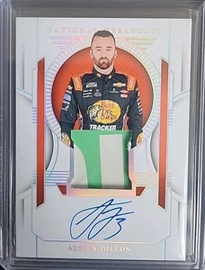 Austin Dillon 2024 Panini National Treasures Premium Patches On-Card Auto #14/25 - Picture 1 of 2
