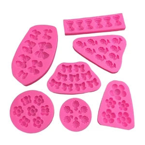 Bellissimi Cartoni Animati Fiori Arco Ape Fondente Stampi in Silicone Fai Da Te  - Foto 1 di 19