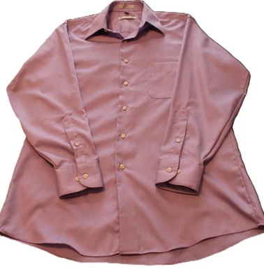 Camisa de Vestir Geoffrey Beene Abotonada Manga Larga, Lavanda, Para Hombre Talla Med Foto 1 de 3