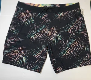 NWT Rip Curl MIRAGE Paradiso Stretch Board Shorts (Men's Size 40) Black - 8" NWT - Picture 1 of 8