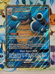 2019 Pokemon Sun And Moon Blastoise GX Black Star Promo SM189 (JUMBO) - Picture 1 of 2
