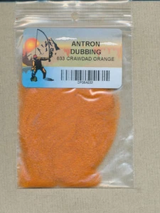 Antron Dubbing Bag - 1 gram - crawdad orange - Picture 1 of 1