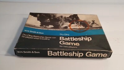 Battleships 1970s WH Smiths great Vintage Game - Image 1 of 4