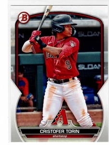 Cristofer Torin Arizona Diamondbacks 2023 Bowman Draft - Picture 1 of 2