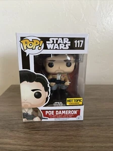 Funko POP! Figura de vinilo Star Wars POE DAMERON Bobble Head #117 - Imagen 1 de 6