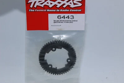TRAXXAS TRX 6443 Hauptzahnrad 50 Zähne Stahl breit 1.0 Pitch metrisch NEU OVP - Bild 1 von 4