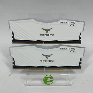 Team T-Force DELTA RGB 16GB (2x8GB) RAM DDR4 3200MHz TF4D48G3200HC16FBK - Afbeelding 1 van 2