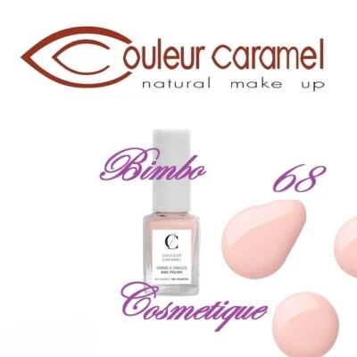 COULEUR CARAMEL Nagellack Nagel- Bio 68 - Rose Leichter 11ML - Bild 1 von 2