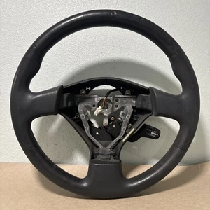 2005- 2007 Subaru Legacy Outback Rubber Steering Wheel Black Cruise - Foto 1 di 10
