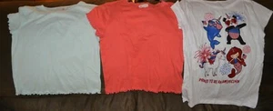 Girls Large 10/12 T-shirt Brand New w/ tags 3 Shirts - Picture 1 of 1