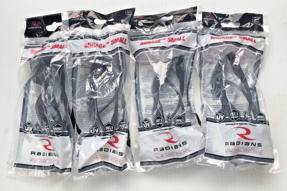Radians Small Mirage Safety Glasses Gray Mrs120id