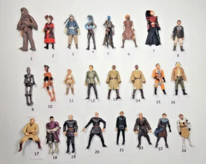 Verschiedene Star Wars Action Figuren aussuchen selbst aussuchen - Hasbro 1998 - 2012 - Bild 1 von 184