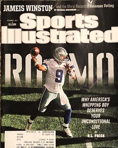Sports Illustrated Dec 2 2013 Tony Romo Dallas Cowboys Jameis Winston Heisman - Imagen 1 de 12