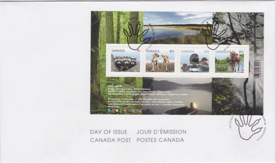 Canada 2012 - #2504 Baby Wildlife Definitives - FDC - Image 1 of 1