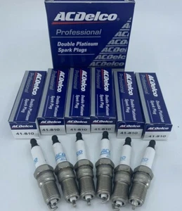 GENUINE GM SPARK PLUGS PLATINUM HOLDEN COMMODORE VX SUPERCHARGED V6 3.8L L67 - Picture 1 of 3