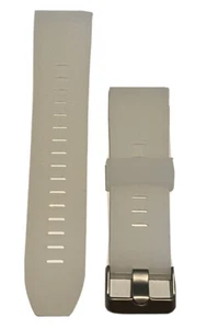 Uhrenarmband 23 mm Weiß Gummi Ersatz für Nixon 48-20 Armband Silikon Garmin - Bild 1 von 12
