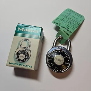 Master Lock Co. de colección Candado Combinado 1500 En Caja Original con Combinación - Imagen 1 de 4