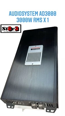 amplificatore mono subwoofer AUDIO SYSTEM AD3000 AMPLIFICATORE SUB 3000 WATT RMS - Immagine 1 di 3