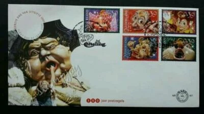 [SJ] Holland Netherlands Fairy Tale 2002 Story Cartoon Animation (stamp FDC) - Image 1 of 4