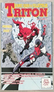 Triton Comics Cards Collectibles Magazine #1 | John Romita Sr & Jr (Jan, 1994) - Picture 1 of 3