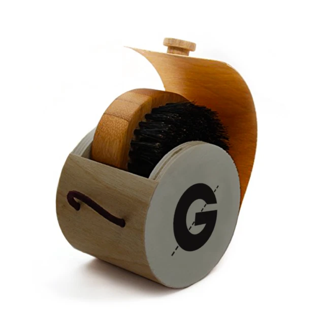 Groomarang GROOM-26 'O' Boar Bristle Beard Brush