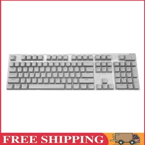 104pcs Universal Mechanical Keyboard Keycaps PC Bakclit Key Cap Set (Gray) - Bild 1 von 8