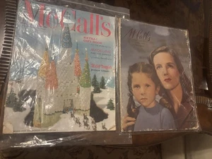 Vtg Set of Two "Mc Calls" Magazines late 1950's In Very Good Cond - Picture 1 of 3