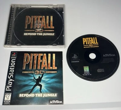 Pitfall 3D: Beyond the Jungle (Sony PlayStation 1, 1998) Complete Tested - Image 1 of 3