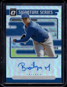 2021 Donruss Optic Brailyn Marquez Signature Series Holo Auto RC #SS-BM - Picture 1 of 2