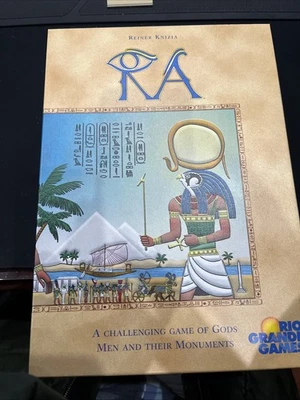 Rio Grande Games - Ra - 100% COMPLETE - RARE 1999 Edition Reiner Knizia - Image 1 of 2