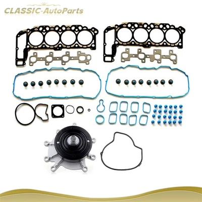 Water Pump Head Gasket Set For Dodge Durango 4.7L 287Cu. GAS SOHC 2000-2001 - Image 1 of 4
