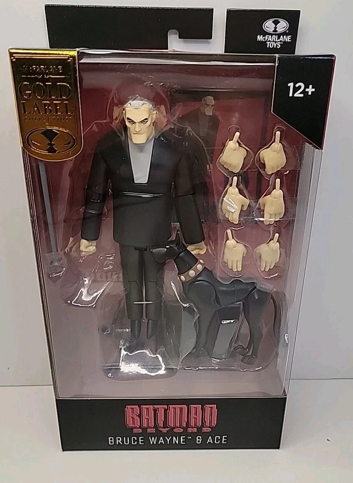 Figura McFarlane DC Multiverse SDCC 2024 Batman Beyond Bruce Wayne & Ace Foto 1 de 4