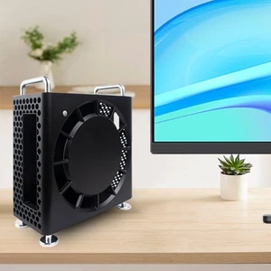 For Mac Mini Pro Stand with Efficient Ventilation and ABS Construction - Photo 1/6