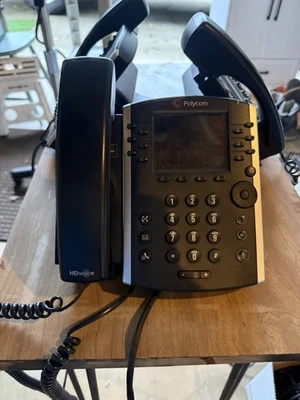 Polycom VVX 410 12 Line Business Phone - Image 1 of 4