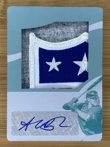 🔥1/1🔥 Alec Bohm 2020 Panini Immaculate Auto Printing Plate SICK Patch RC Card - Picture 1 of 2
