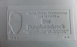Rarität: Druckplatte LOUIS DE FUNES Der Familienschreck #5 - Imagen 1 de 1