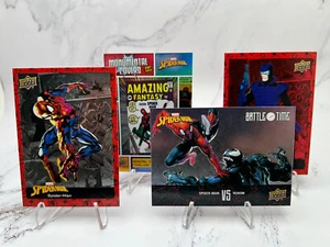 2024 Marvel Spider-Man Upper Deck Base, Battle Time, Monumental Covers, YOU PICK - Picture 1 of 237