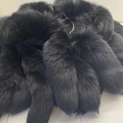 Bolso Llavero Cola Piel Negra Dije Bolso de Mano Cartera Colgante Juegos con disfraces Herramientas Borlas Foto 1 de 4