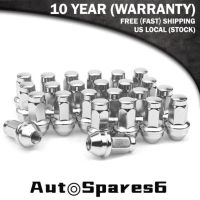 Nuevo 24 tuercas de acero inoxidable OEM de fábrica para Ford F1a50 Expedition 14x2 4L3Z1012A Foto 1 de 4