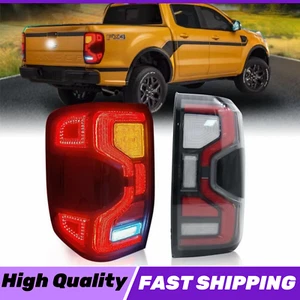 2Pcs SMOKE LED Rear Tail Light LAMP Brake For Ford Ranger T9 P703 2023 2024 2025 - Picture 1 of 9