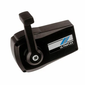 COMANDO B90 MONOLEVA ULTRAFLEX BARCA BLACK SINGLE LEVER SIDE MOUNT CONTROLS - Imagen 1 de 3