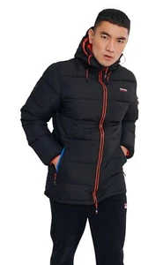 Chaqueta acolchada con capucha Nautica Competition para hombre - Abrigo acolchado cálido de invierno - Imagen 1 de 20