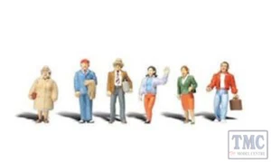 A2730 Woodland Scenics Painted Figures O General Public - Picture 1 of 1