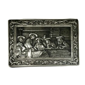 Syndics by Rembrandt NV Tin Box Biscuitfabriek Victoria Dordrecht Holland VTG - Picture 1 of 12