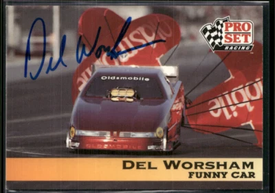 Del Worsham Signed 1992 Pro Set IP Auto #120 - Image 1 of 2