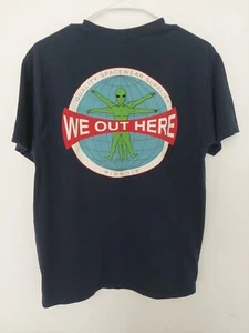 RIPNDIP We Out Here Aliens T-Shirt Size M Quality Spacewear Supplier Skater Gnar - Picture 1 of 5